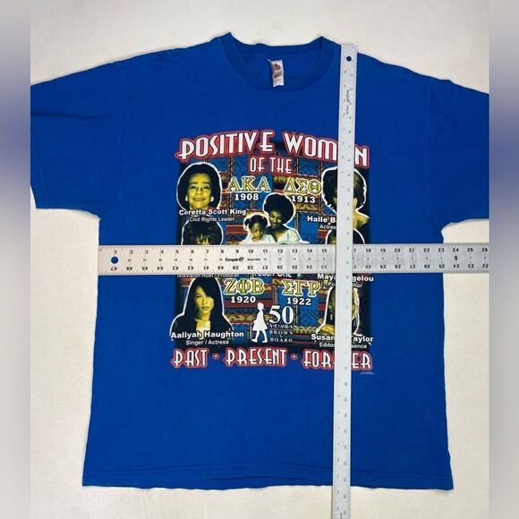 VINTAGE Black History Powerful African American Positive Women T-shirt Men XL - Picture 8 of 8